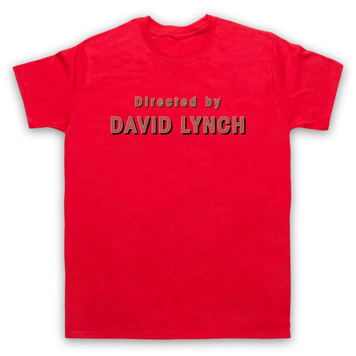 2026 T-shirts Are Selling Well in Summer TWIN PEAKS DIRECTED BY DAVID LYNCH CULT TV SHOW Printed T-shirt