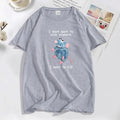 Funny T Shirt Men Print I Don't Want To Cook Anymore I Want To Die Mouse Rat T-shirt Casual Cotton Short Sleeve Mens Clothes