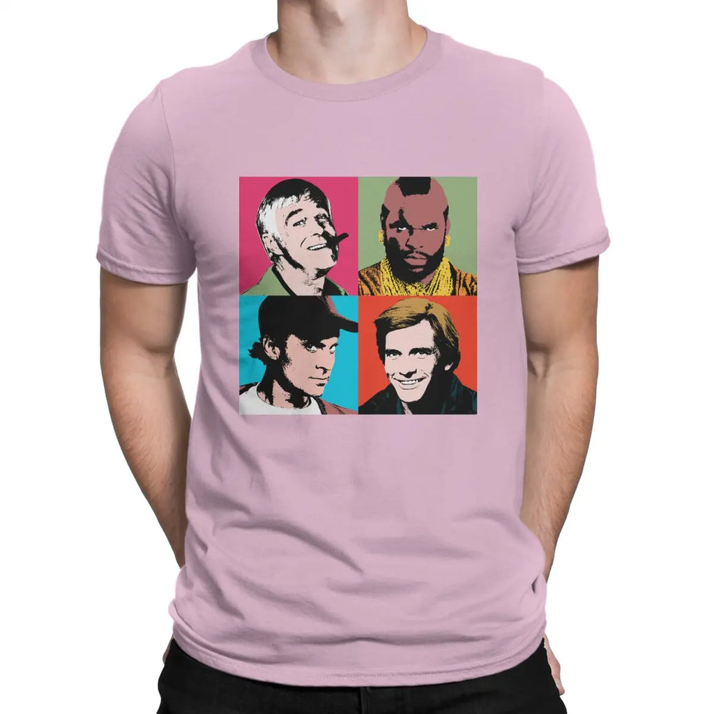 2026 The A-Team Newest TShirt for Men Mashup TV 80s Hanniba Round Collar Basic T Shirt Personalize Gift Clothes OutdoorWear