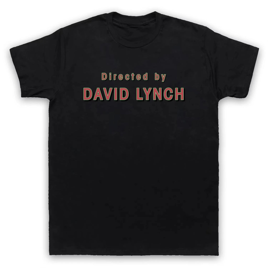 2026 T-shirts Are Selling Well in Summer TWIN PEAKS DIRECTED BY DAVID LYNCH CULT TV SHOW Printed T-shirt